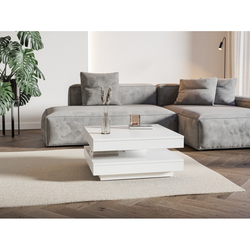 Sohvapöytä TIMO, valkoinen