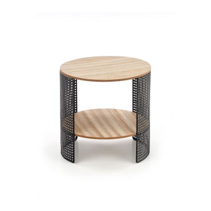Sohvapöytä TRAFICA 41x41 cm musta/beige