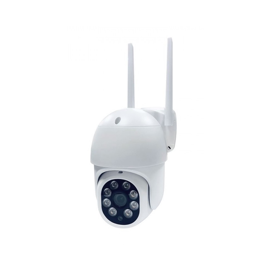 Solight 1D76 - Älykäs pyörivä IP-kamera ulos 5V / FULL HD 1080p IP66 Wi-Fi Tuya