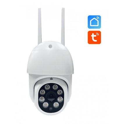 Solight 1D76 - Älykäs pyörivä IP-kamera ulos 5V / FULL HD 1080p IP66 Wi-Fi Tuya