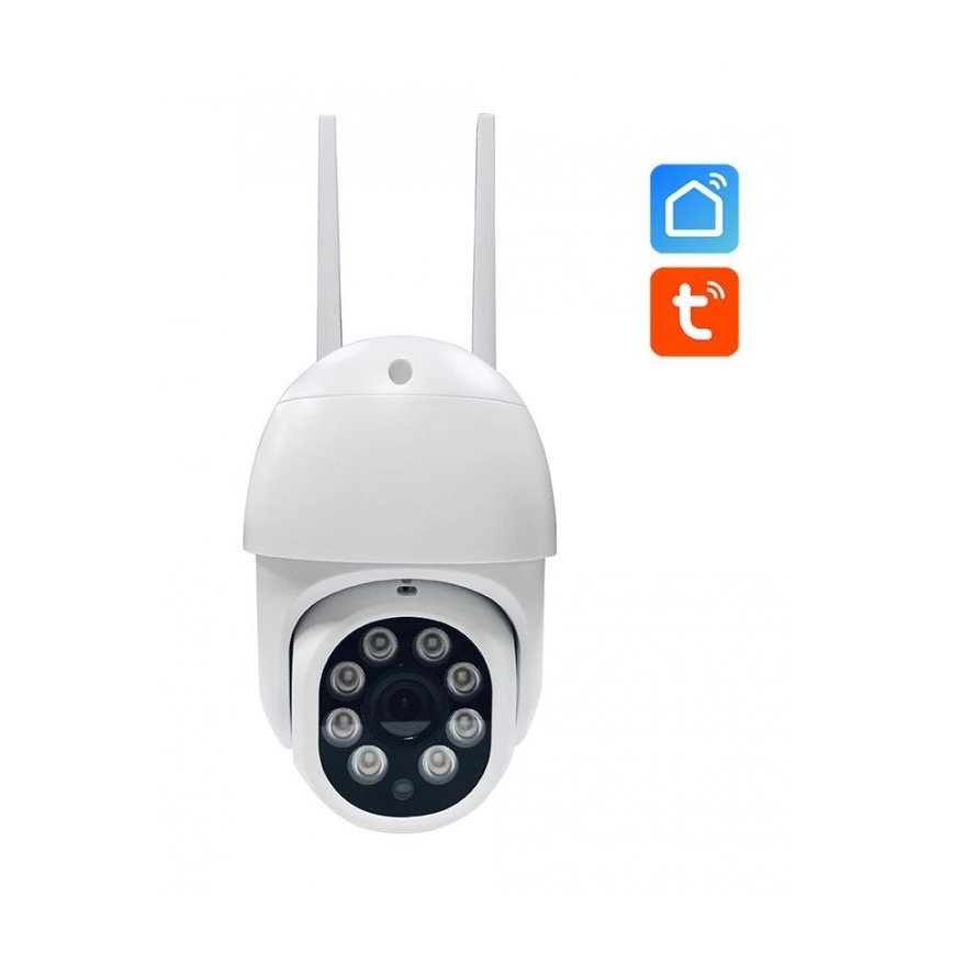 Solight 1D76 - Älykäs pyörivä IP-kamera ulos 5V / FULL HD 1080p IP66 Wi-Fi Tuya
