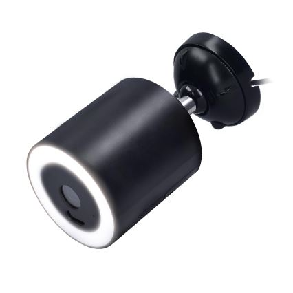 LED-ulkokamera valaistuksella, 12 V, 1536p, IP65