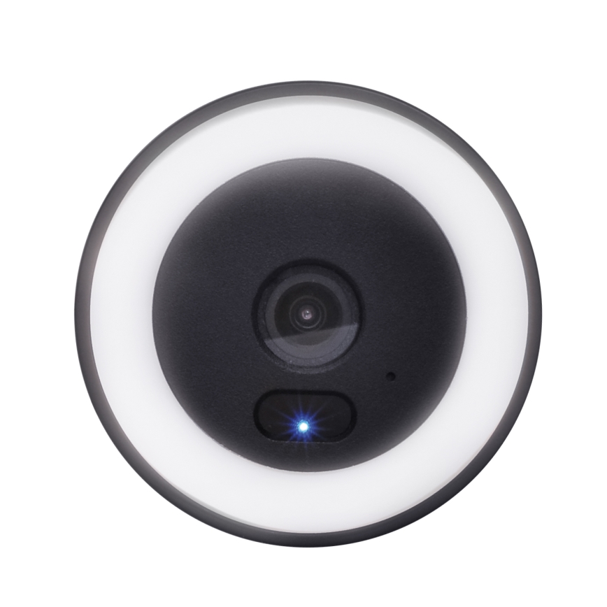 LED-ulkokamera valaistuksella, 12 V, 1536p, IP65