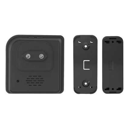 Langaton pistorasia ovikello 230V IP56 musta