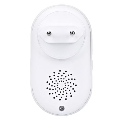Langaton pistokeovikello 230V IP56 valkoinen