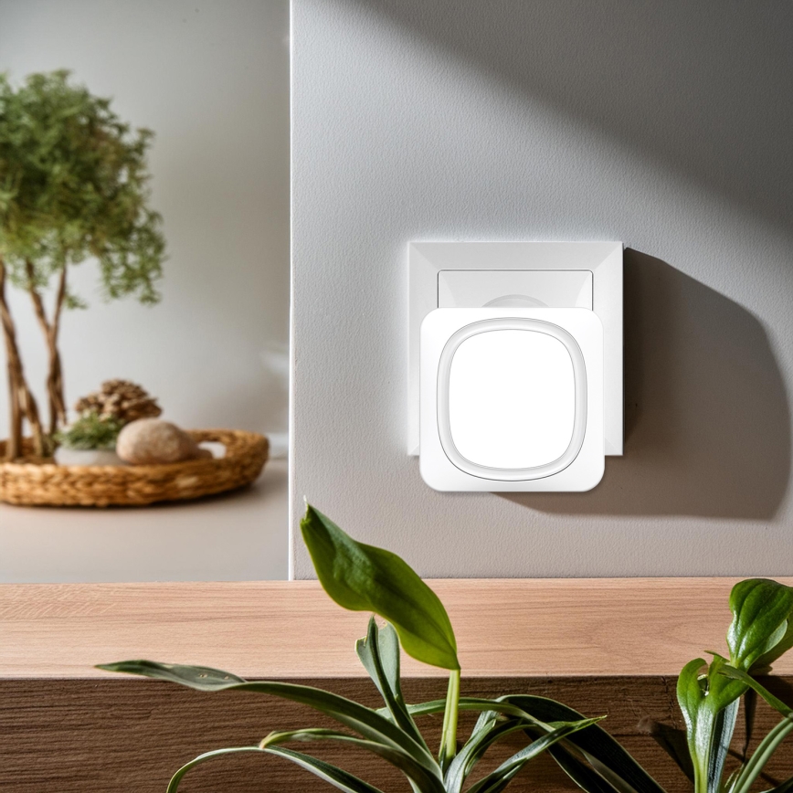 Langaton ovikello LED-valolla 230V IP56 valkoinen