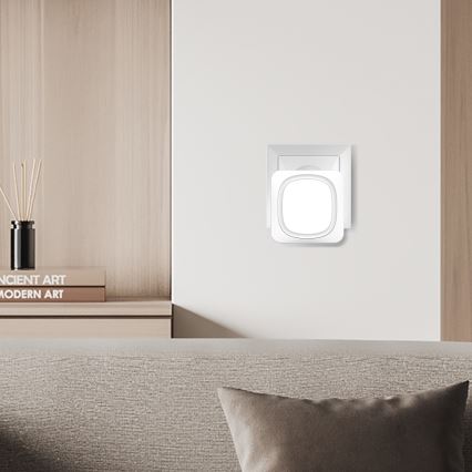 Langaton ovikello LED-valolla 230V IP56 valkoinen