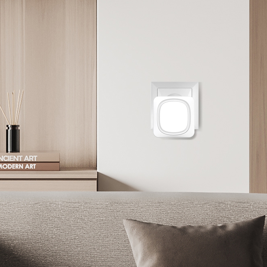 Langaton ovikello LED-valolla 230V IP56 valkoinen