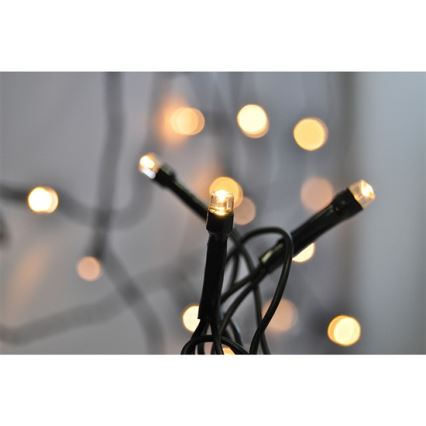 LED-jouluvalot ulos 20 m 400xLED/230V IP44 3000K