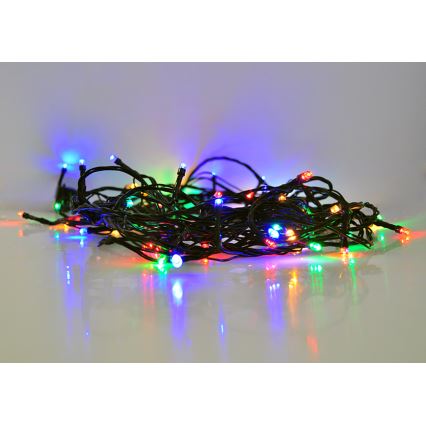 LED-ulkojouluketju 200xLED/8 toiminnot IP44 25m monivärinen