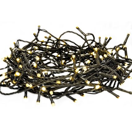 LED-jouluketju ulkokäyttöön 50xLED/8 toimintoa 8m IP44 lämmin valkoinen