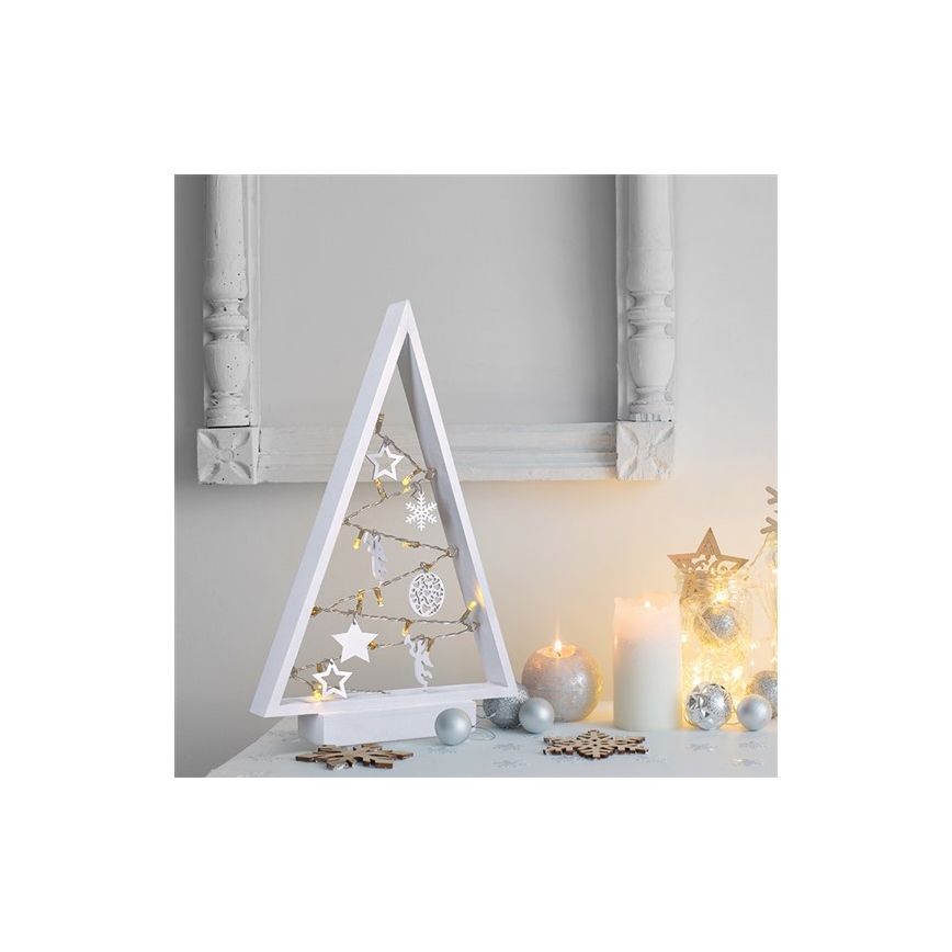 LED-joulukoriste 15xLED/2xAA