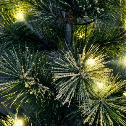 LED Joulukoriste ulkokäyttöön 15xLED/3xAA puu IP44