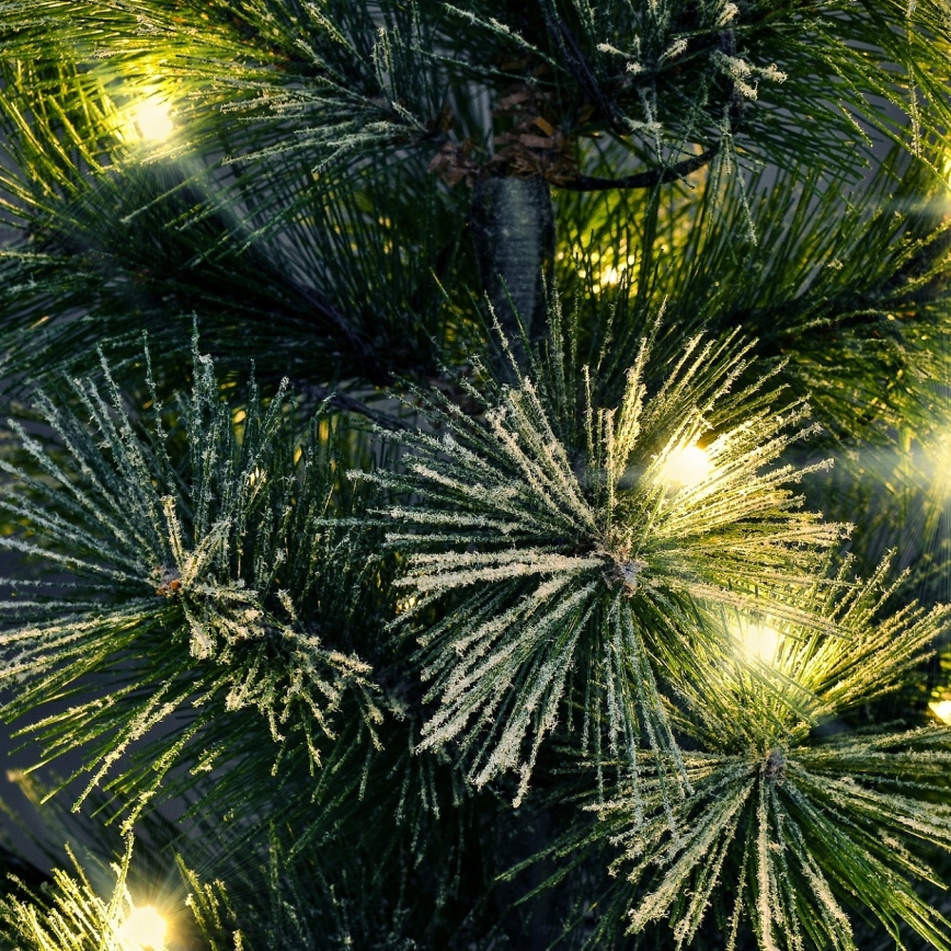 LED Joulukoriste ulkokäyttöön 15xLED/3xAA puu IP44