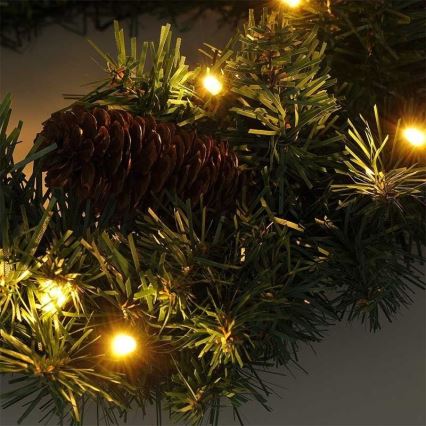 LED-jouluseppele ulkokäyttöön 15xLED/3xAA IP44