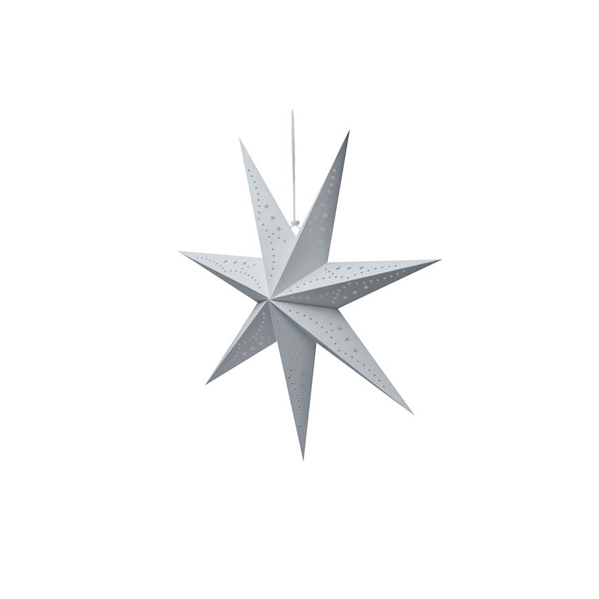 LED-joulukoriste 20xLED/2xAA lämmin valkoinen hopeinen tähti