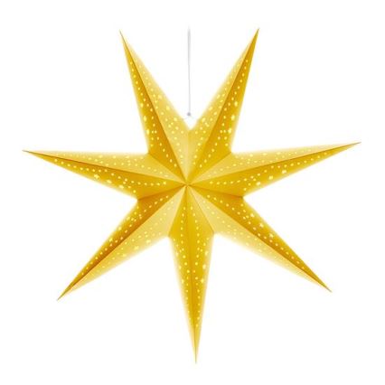 LED-joulukoriste 20xLED/2xAA lämmin valkoinen kultainen tähti