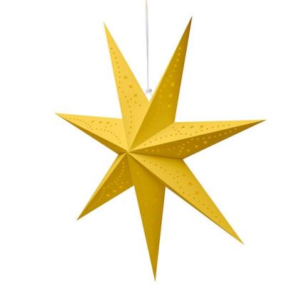 LED-joulukoriste 20xLED/2xAA lämmin valkoinen kultainen tähti