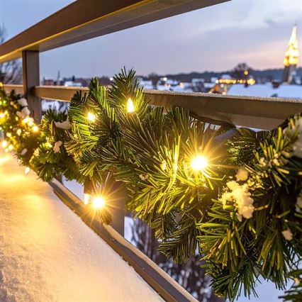 LED-ulkojouluvalosarja GIRLANDA 112xLED/3,6W/230V 700 cm IP44