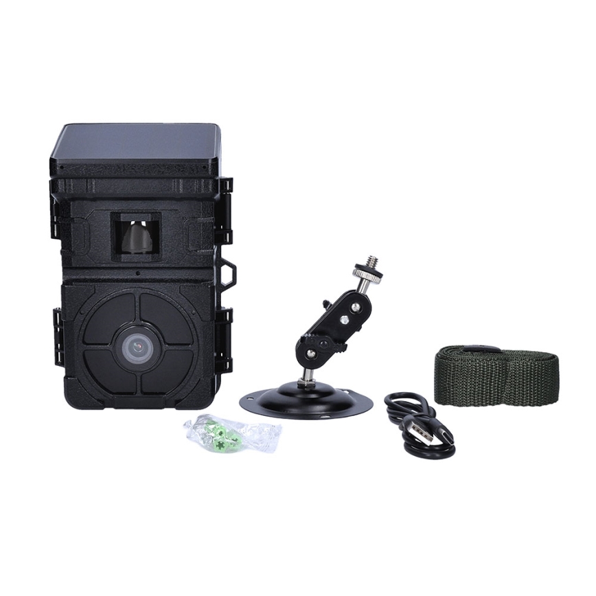 Riistakamera aurinkopaneelilla Full HD 1080p 2500 mAh IP65