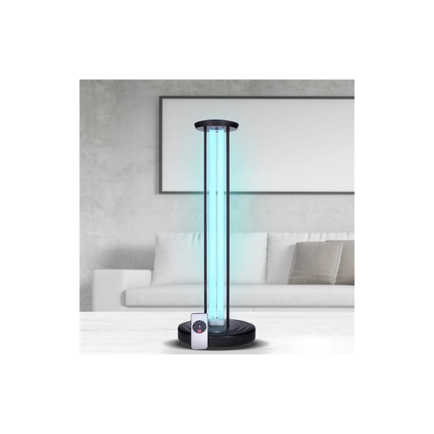 Solight GL05-100 - Desinfioiva bakteereita tappava lamppu UVC / 100W / 230V + kaukosäädin