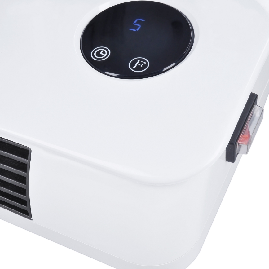 Kylpyhuone keraaminen lämmitin 1000/2000W/230V IP22 + kauko-ohjaus