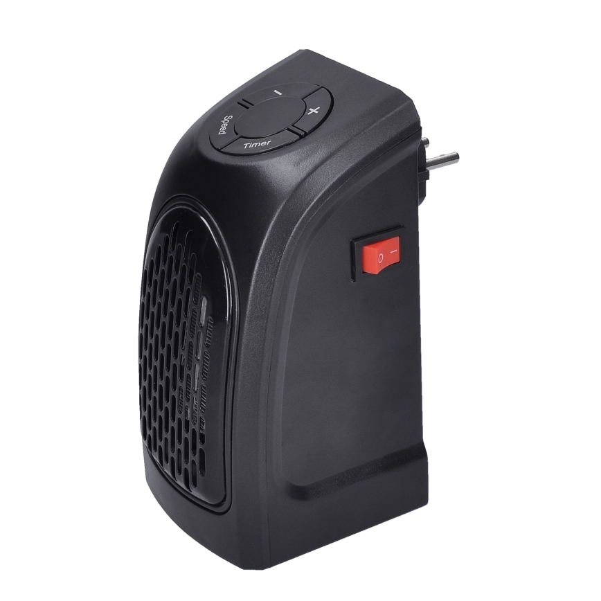 Mini pistoketuuletin keraaminen lämmitin 350W/230V