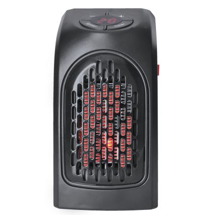 Pieni tuuletin keraamisella lämmityselementillä, pistokkeella 350W/230V