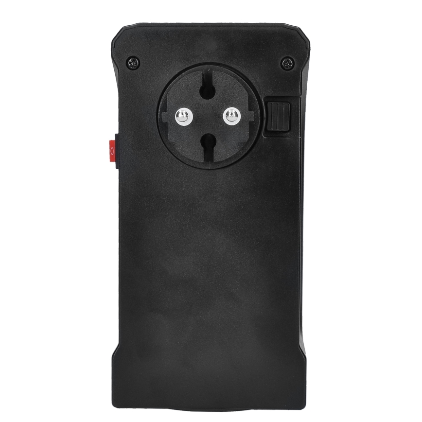 Pieni tuuletin keraamisella lämmityselementillä, pistokkeella 350W/230V