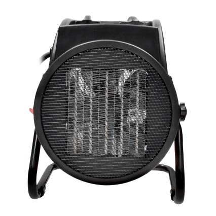 Seisova tuuletin kanssa keraaminen lämmitin 3000W/230V musta