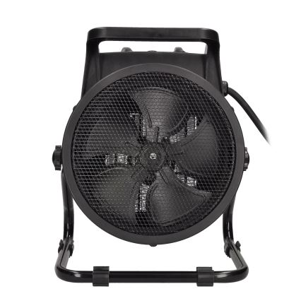 Seisova tuuletin kanssa keraaminen lämmitin 3000W/230V musta