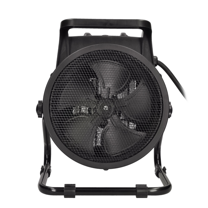 Seisova tuuletin kanssa keraaminen lämmitin 3000W/230V musta