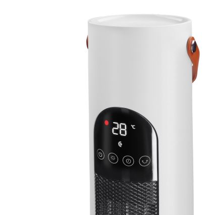 Pylvästuuletin lämmityselementillä 2000W/230V + kaukosäädin