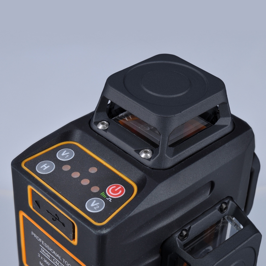 Ammattimainen laservesivaaka 4000 mAh 3,7V IP54 + kaukosäädin