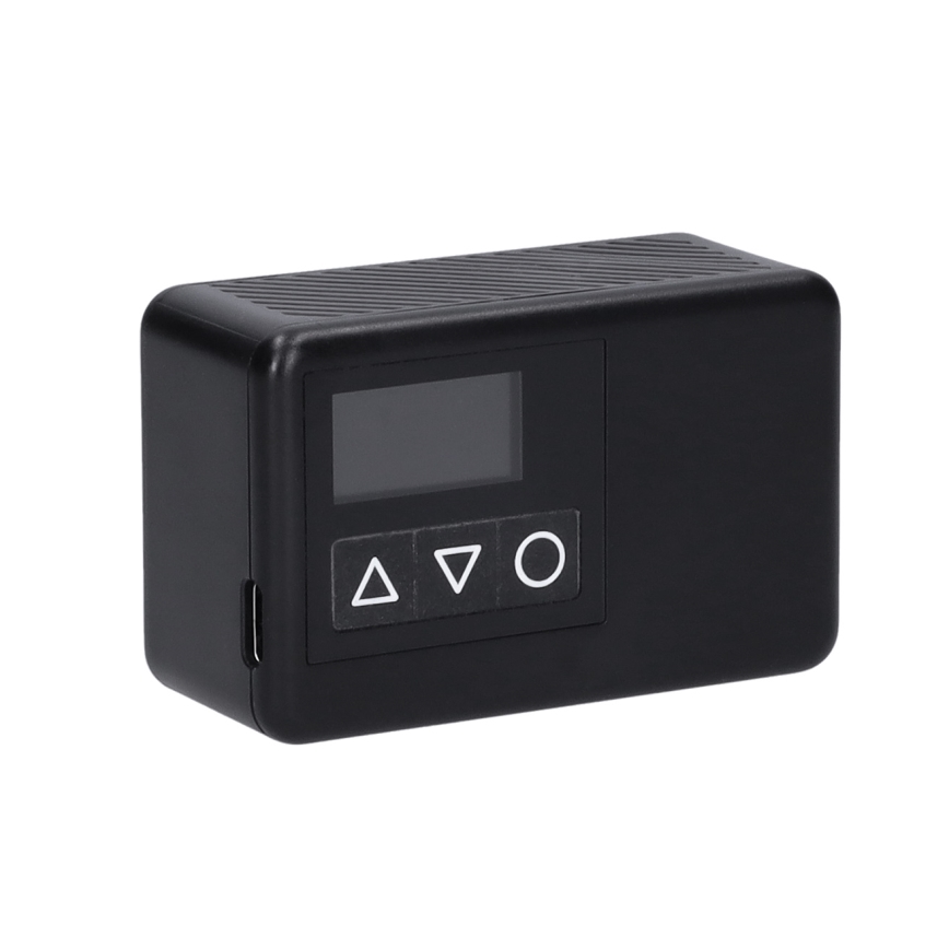 Digitaalinen taskukompressori 500 mAh 5V musta