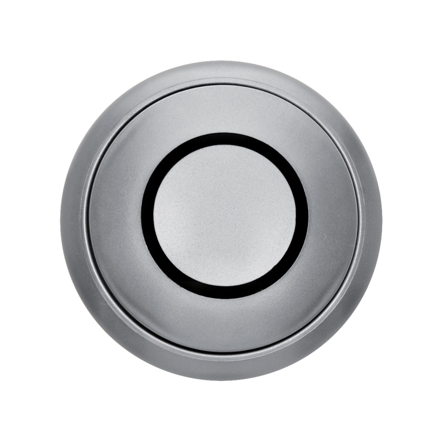 Pöytäpistoketeline langattomalla Qi-latauksella 3x230V + 1xUSB-A + 1xUSB-C hopea/musta