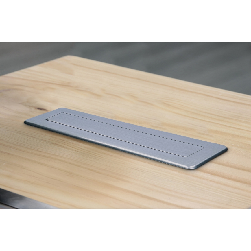 Pöytään asennettava pistorasiapylväs 3×230 V + USB-A + USB-C