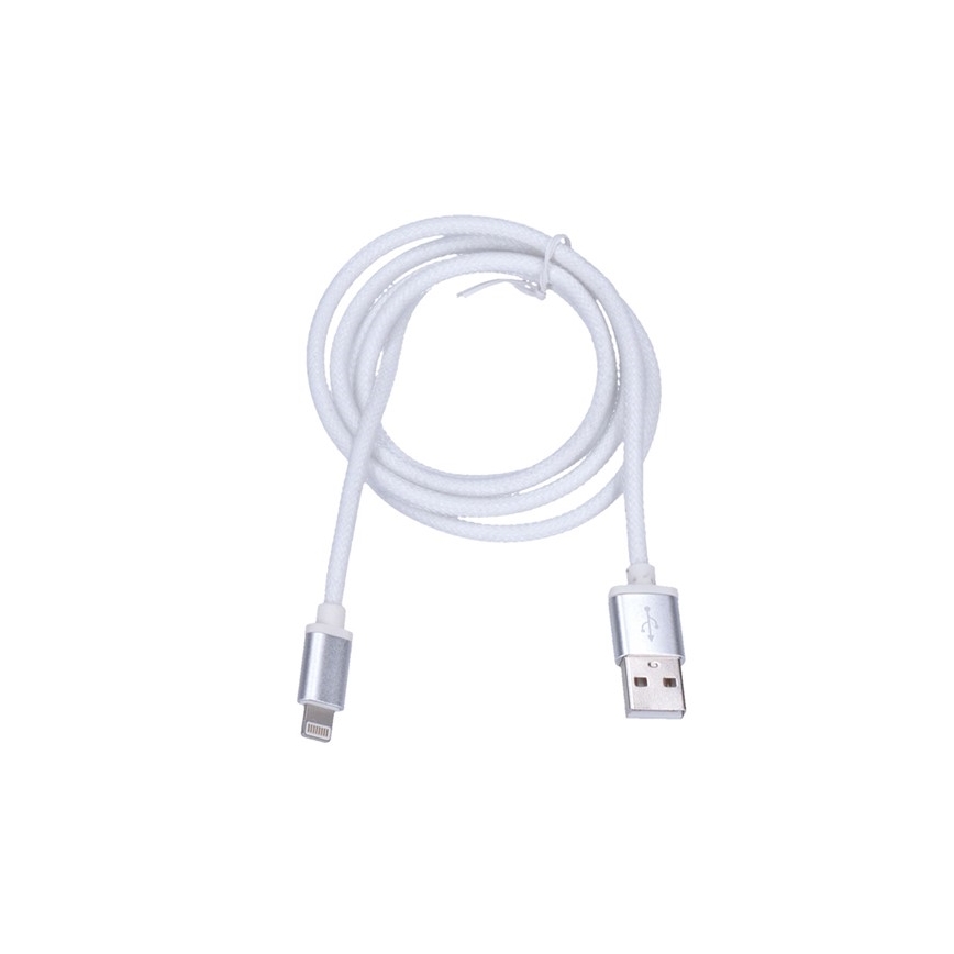 USB-kaapeli USB 2.0 A -liitin / salamaliitin 2m