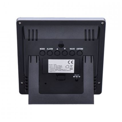 Sääasema LCD-näytöllä 230V musta