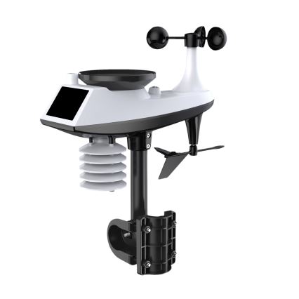 Ammattimainen sääasema LCD-näytöllä 5V/2xAA + 3xAA + 2xAA Wi-Fi Tuya