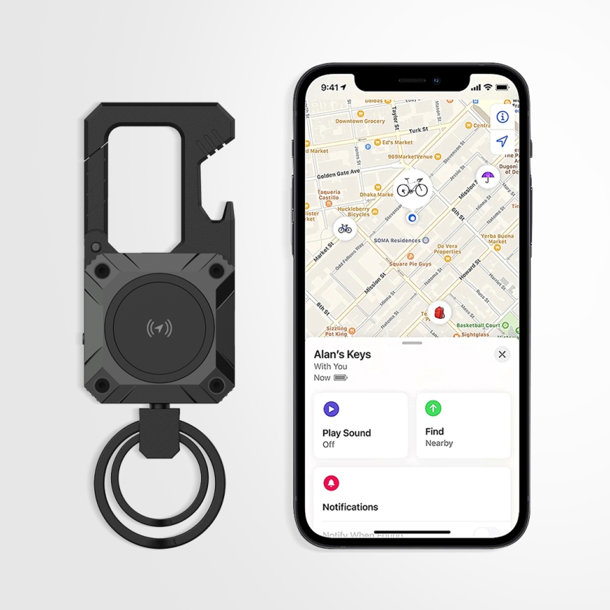 Apple Find My -avaintenpaikannin