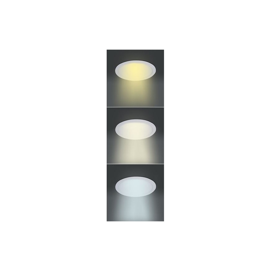 LED-paneeli LED/6W/230V 3000/4000/6000K halkaisija 12 cm valkoinen