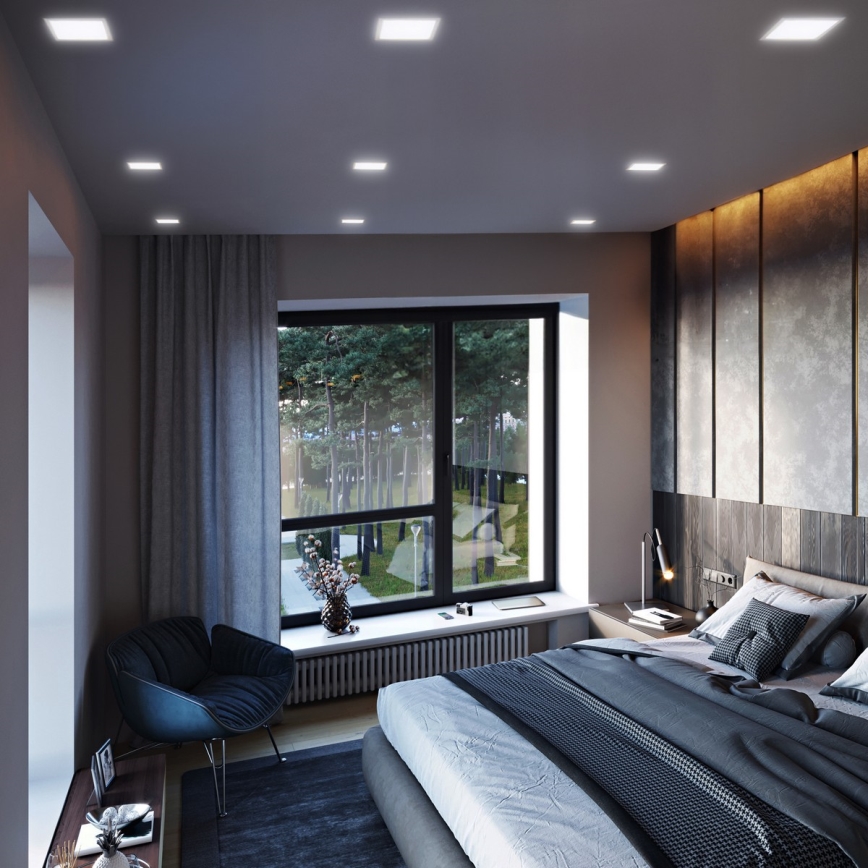 LED-paneeli LED/6W/230V 3000/4000/6000K 12x12 cm valkoinen
