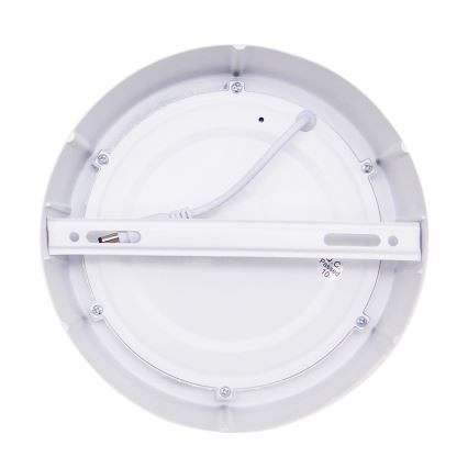 LED-kattovalaisin 12 W / 230 V, 3000/4000/6000 K, Ø 17 cm, valkoinen