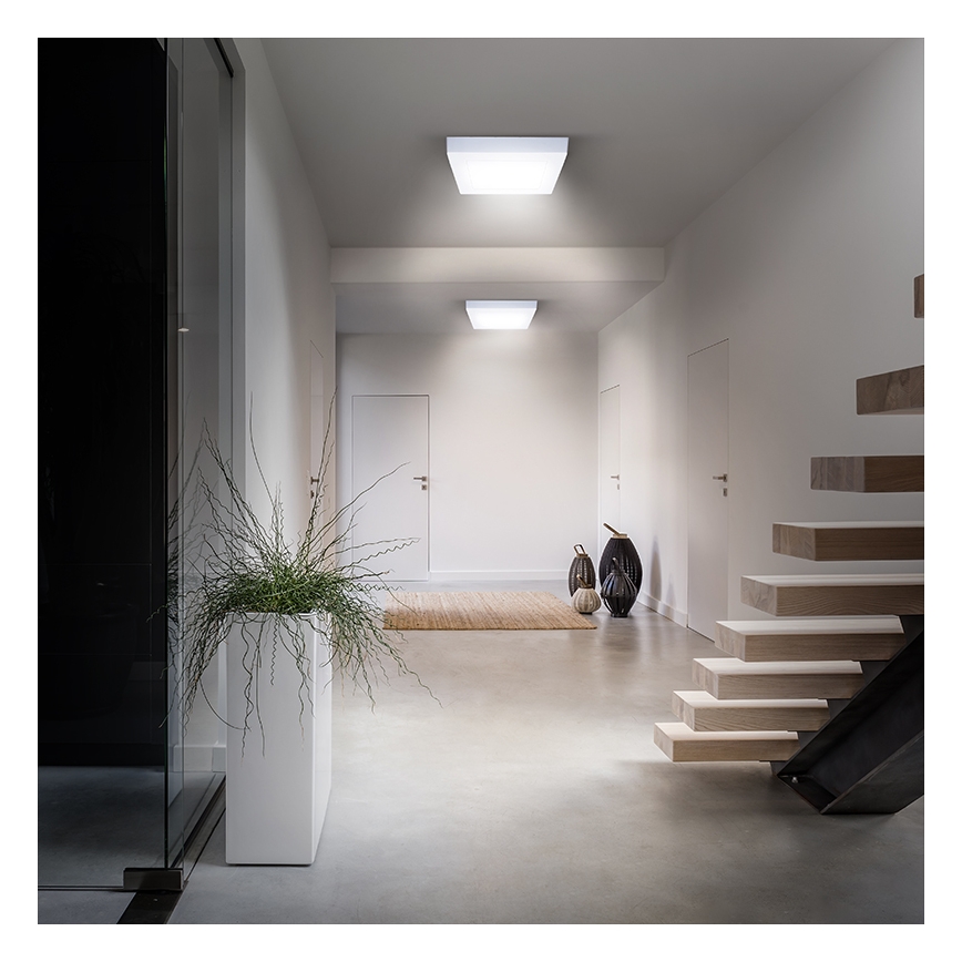 LED-kattovalaisin LED/12W/230V 3000/4000/6000K 17x17 cm valkoinen