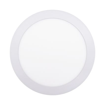 LED-kattovalaisin, 18 W, 230 V, 3000/4000/6000 K, Ø 22,5 cm, valkoinen