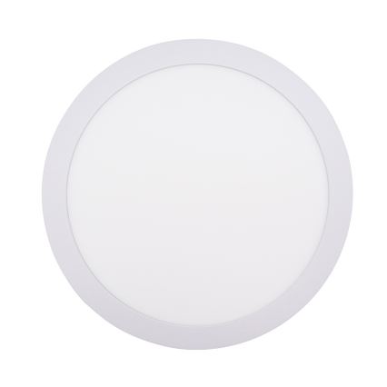 LED-kattovalaisin, 24W/230V, 3000/4000/6000 K, halkaisija 30 cm, valkoinen