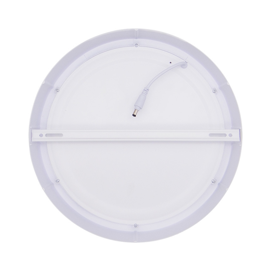 LED-kattovalaisin, 24W/230V, 3000/4000/6000 K, halkaisija 30 cm, valkoinen
