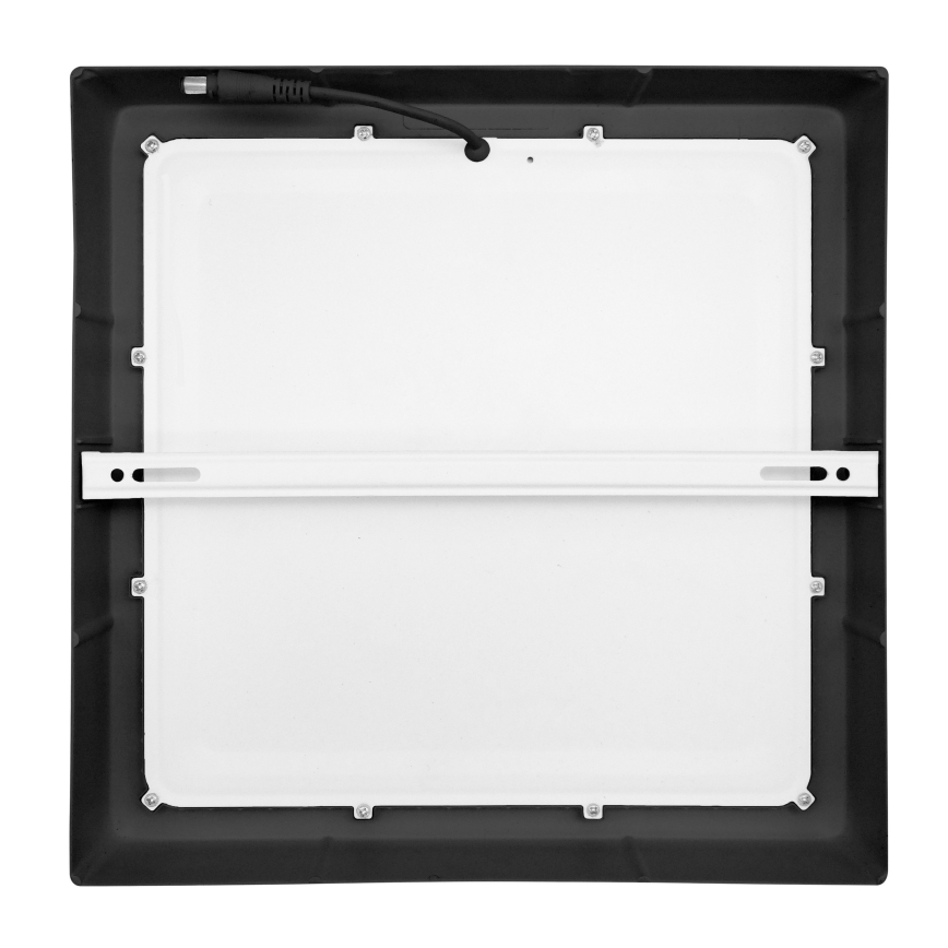 LED Kattovalo LED/24W/230V 3000/4000/6000K musta neliö
