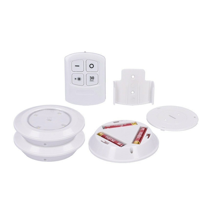 SETTI 3x LED Himmennysvalo kaukosäätimellä LED/3xAAA